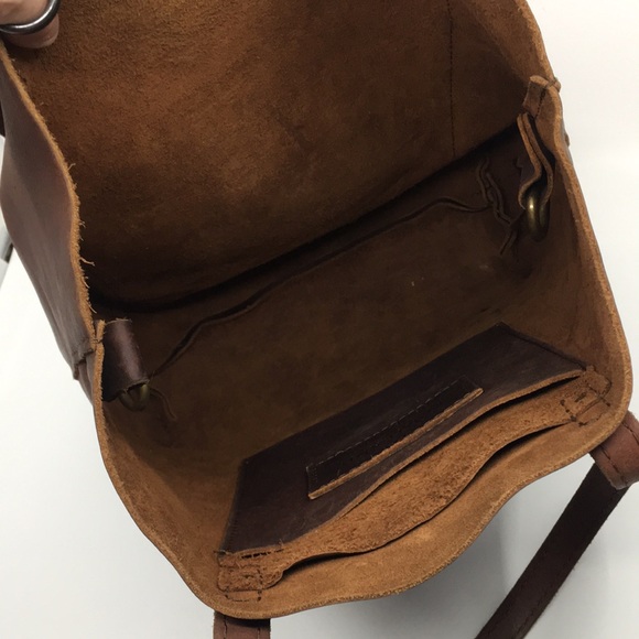 Portland Leather Goods  Dark Brown Leather Tote Bag - Picture 15 of 16